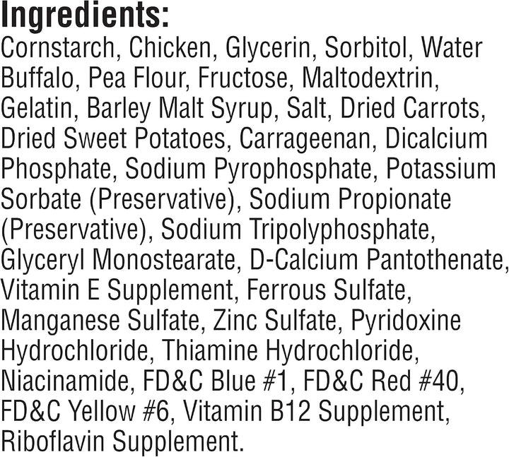 Twists Wrapped with Chicken Made with Real Water Buffalo, 30 Count, Rawhide-Free Chews for Dogs, 7.40 Ounce (Pack of 1)