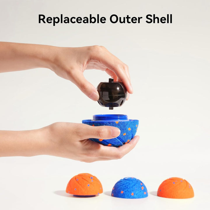 Smart Interactive Dog Toy, Wicked Ball AIR, Automatic Moving, Bouncing, and Rotating, E-TPU Material, IPX7 Waterproof Rating, Active Rolling Ball for Medium and Large Dogs