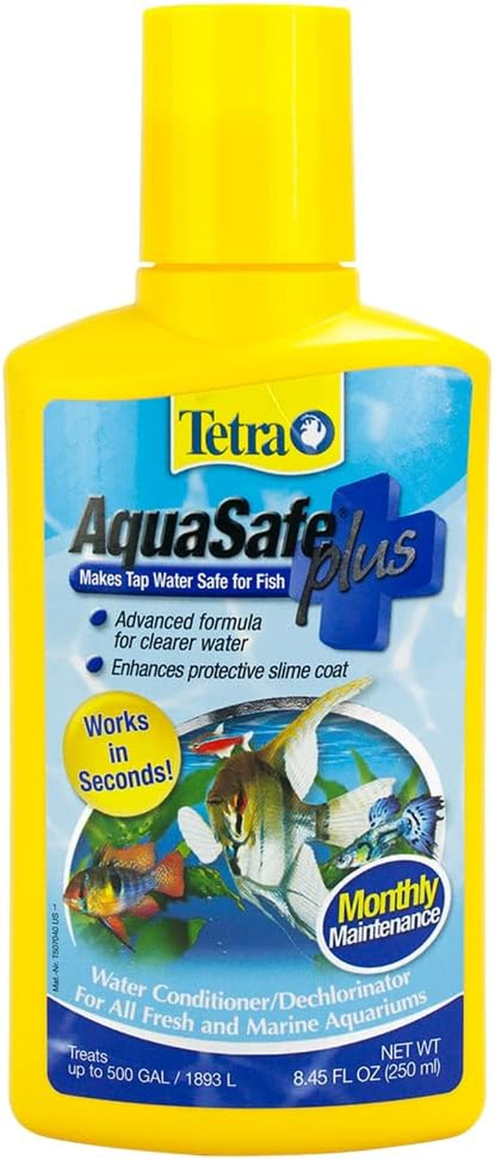 Aquasafe Plus, Aquarium Water Conditioner and Dechlorinator, 33.8 Ounces