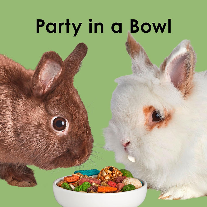Fiesta Rabbit Food, Nutritious and Fun Blend, Supports Dental Health and Digestion, 3.5 Pounds