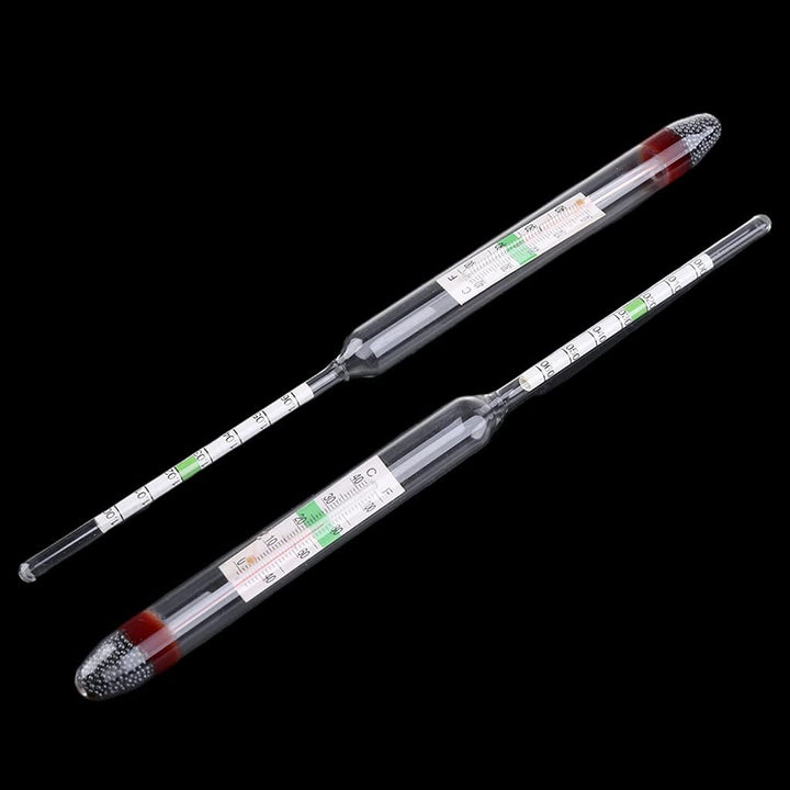 Glass Aquarium Hydrometer with Built-In Thermometer Marine Floating Salt Water Salinity Tester 1.000-1.060 7.87In