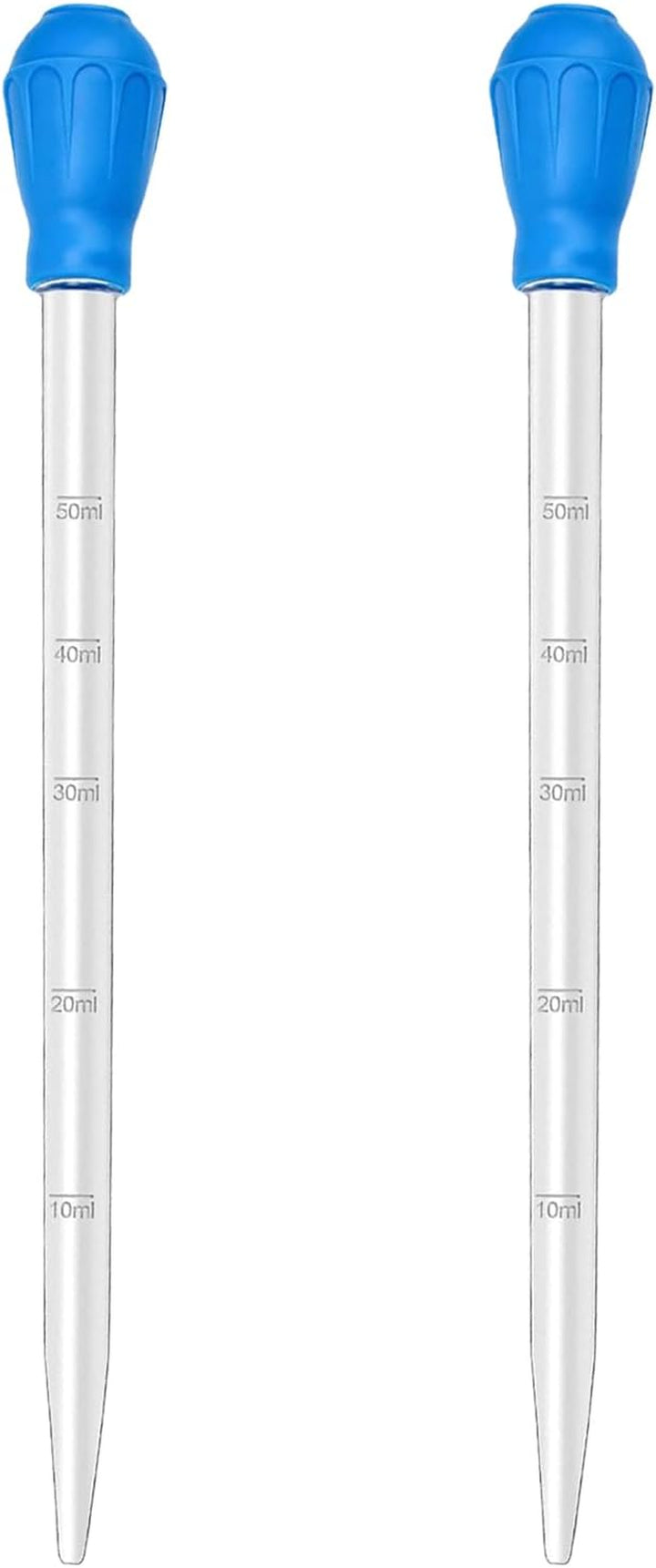 17.7In 1 Pieces Long Pipette for Fish Tank Coral Food Feeder Long Syringe Reef Coral Food Spot Feeder Tube for Reef Aquatic Plant Spider Snake Lizard，For Axolotl Tank Accessories