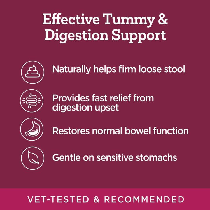 Stop the Runs | Dog anti Diarrhea Medicine | 6 Count Chewable | Chicken Flavor