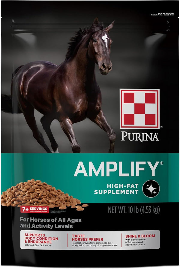 | Amplify High-Fat Horse Supplement (10 LB) Bag