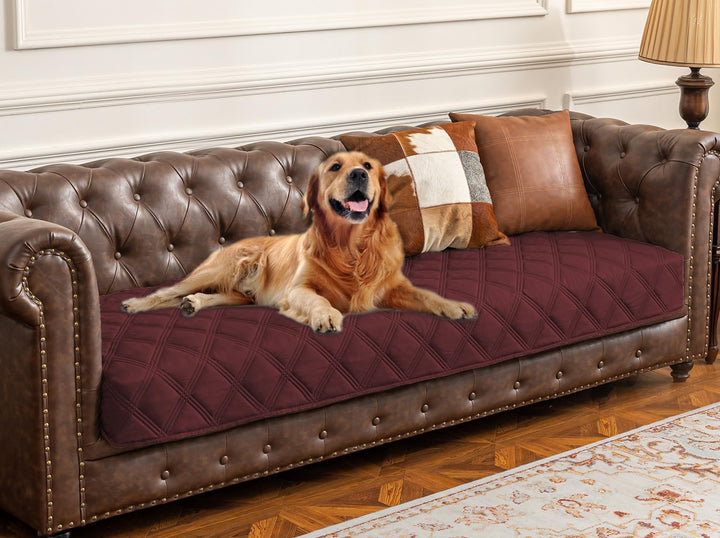 Waterproof Dog Bed Cover Pet Blanket with Anti-Slip Back for Furniture Bed Couch Sofa