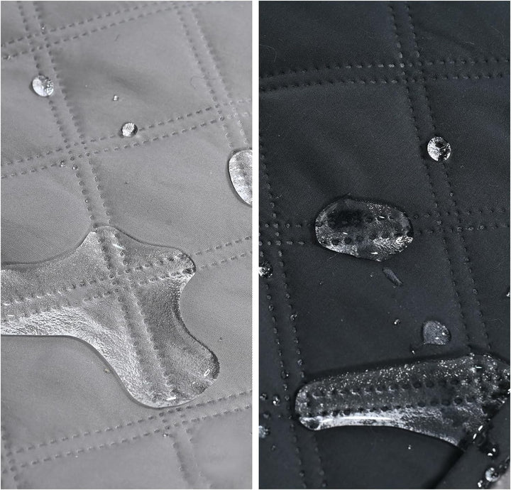 Couch Cover for Dogs, Washable Anti-Slip Blanket for Bed Sofa, Quilted Furniture Protector for Indoor Pets, 82 X 68 Inches, Gray