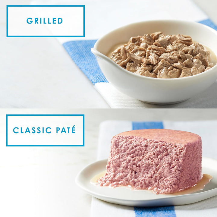 Purina  Wet Cat Food Variety Pack, Creamy Delights Poultry & Seafood Collection - (Pack of 24) 3 Oz. Cans