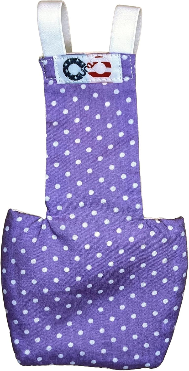 Chicken Diapers for Indoor Chickens, Hens, Roosters, Diapers for Ducks, Ducklings - Reusable, Adjustable by  (Pink Floral, Chicken Large, 1, Count)