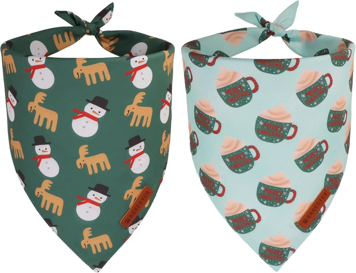 Halloween Dog Bandana, Pink Pumpkin Ghost Pet Scarf, Premium Durable Fabric, Adjustable Fit Female Halloween Bandanas for Medium Large Dogs Pets (Large)