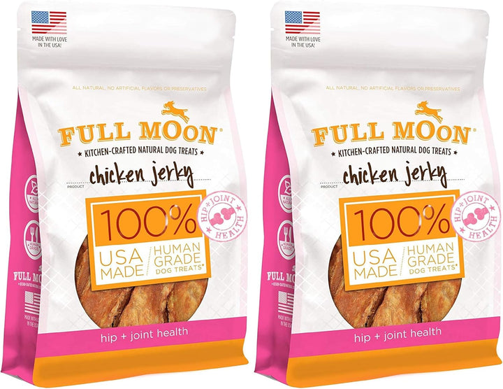 Chicken Jerky Healthy All Natural Dog Treats Human Grade for Hip and Joint 12 Oz