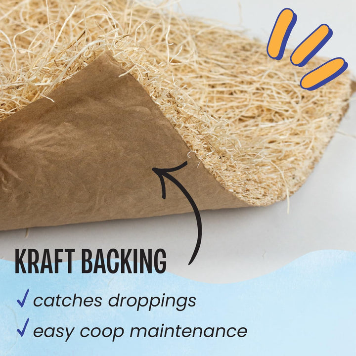 Premium Aspen 12 Pack Excelsior Nesting Liners (12 Pack), Chicken Bedding for Nesting Box, Nesting Pads Box Liners, Chicken Bedding for Coop, Chick Bedding, USA Grown & Sustainably Harvested