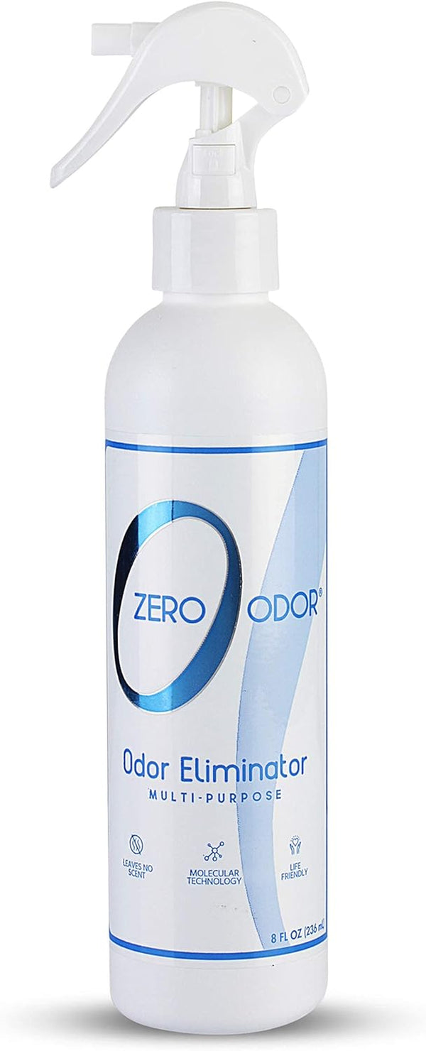 Multi-Purpose Odor Eliminator - Eliminate Air & Surface Odor – Patented Technology Best for Bathroom, Kitchen, Fabric, Closet- Smell Great Again, 8Oz (Over 1000 Sprays)