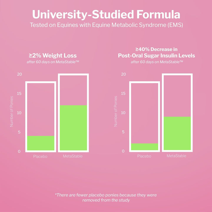 Metastable Pellets for Horses 5 Lb Bag – 40 Servings – University-Studied Support for Horses with Laminitis, Insulin Resistance & Metabolic Disorders