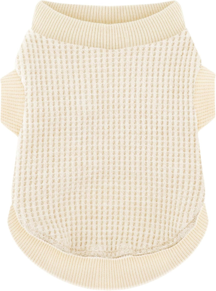 Cozy and Functional Dog Shirts for Small Puppies: Stretchable Pink Attire with Easy-On Design, Ideal for Chihuahuas and Yorkies - Enhance Comfort and Playfulness on Chill Days Medium