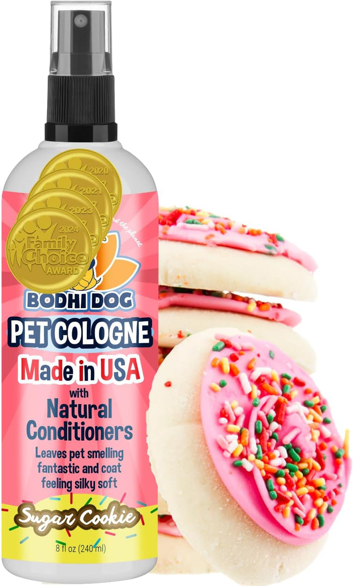 Natural Dog Cologne (Blueberry) - Premium Scented Deodorizing Pet Perfume with Conditioner for Dogs & Cats - Keeps Pets Fresh & Clean - Gentle and Safe Formula, Made in USA (4 Fl Oz)