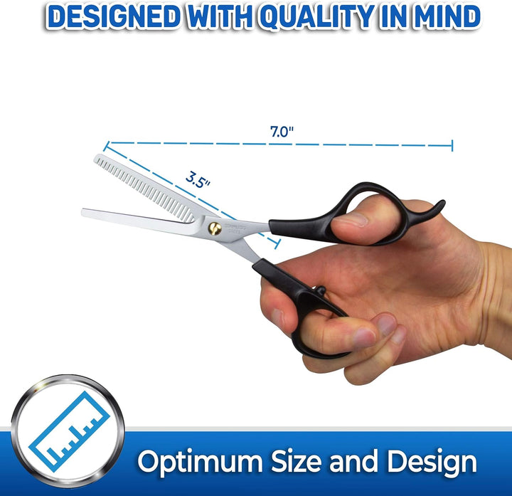 Pet Thinning Shears - Professional Thinning Scissors with Toothed Blade