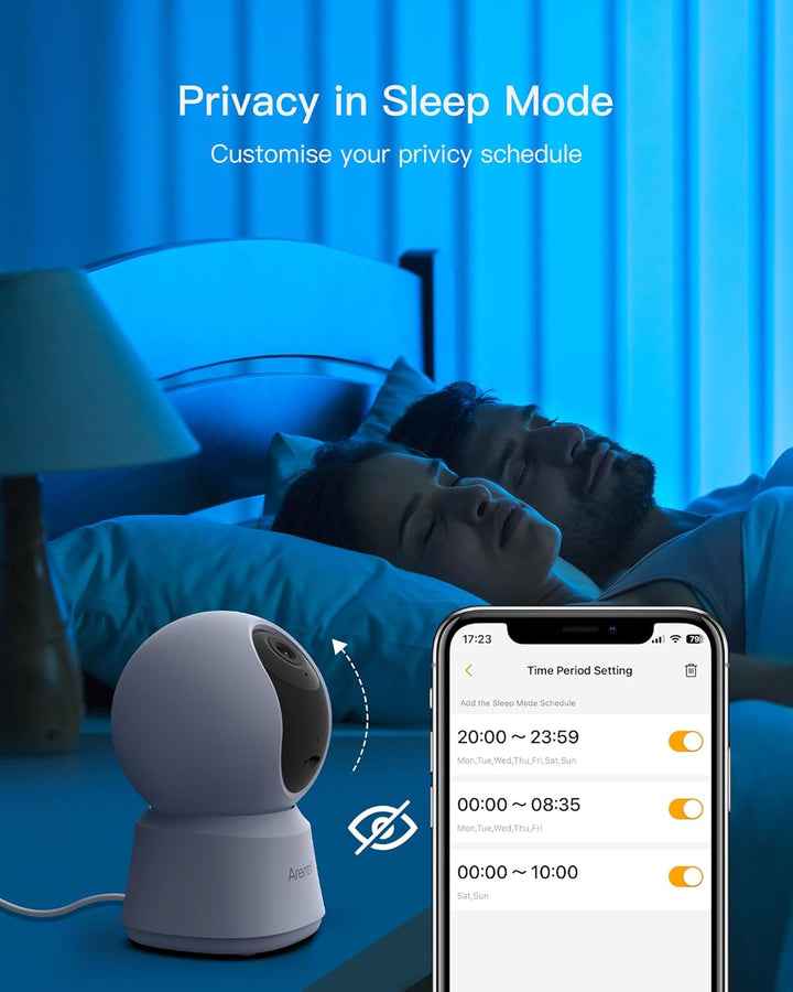 5G Security Camera Indoor, 4MP Pet Camera with Speaker for Dog/Cat, Baby Monitor with Phone App, Dual-Band Wifi, Auto Tracking, Super Night Vision, 2-Way Talk, Cloud & SD Card Storage