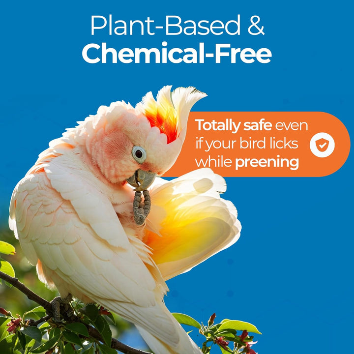 Aloe Vera Bird Spray for All Birds – Soothes Itchy Skin & Feather Plucking – 8Oz Odor-Free Mist – Safe If Ingested, Daily Use – Softens Feathers – Natural Formula – Made in USA by ™