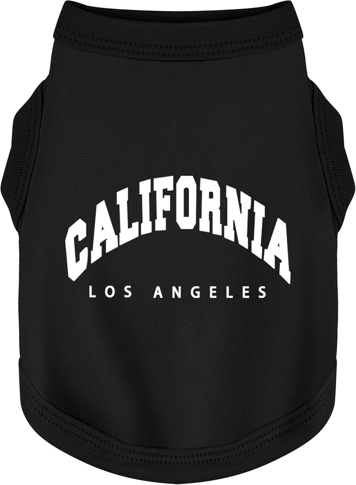 Discover Cozy Cotton Canine Wear: Soft, Lightweight, and Breathable Dog Shirt Vest with Eye-Catching Graphics(Security), Keeping Your Furry Friend Warm and Comfy! Black M