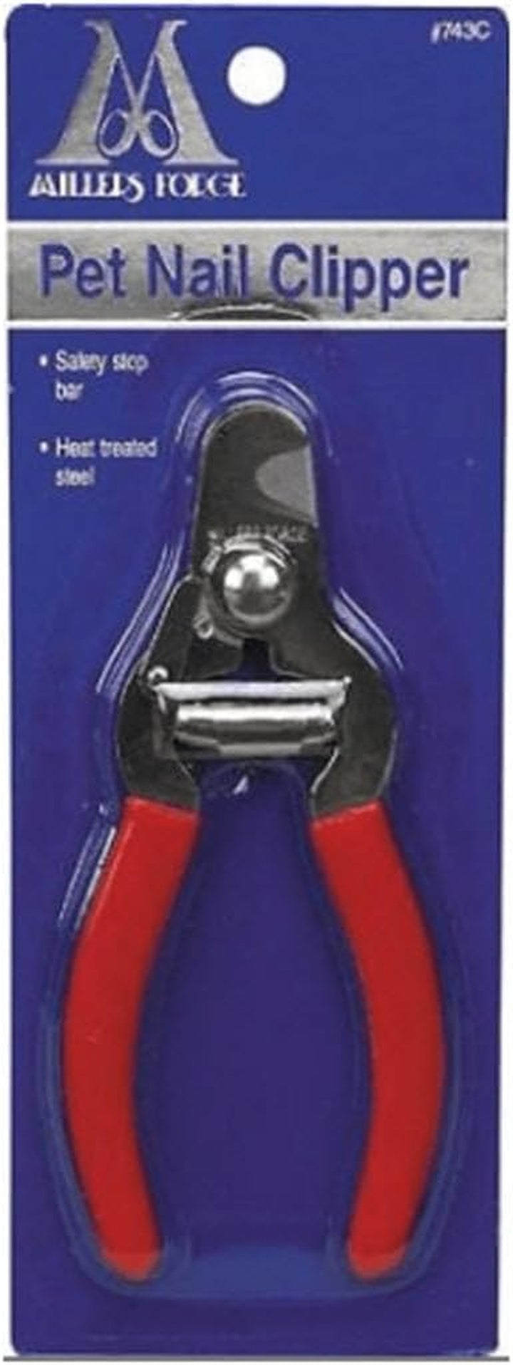Steel Pet Nail Clipper 743C with Safety Stop Bar Small Medium Dog