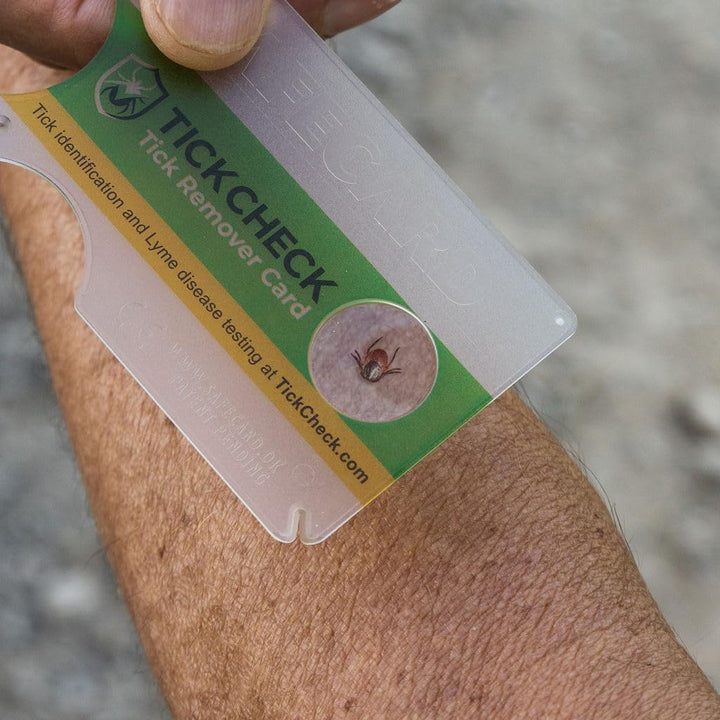 Tick Remover Card - Wallet Sized Tick Removal Tool with Free Tick ID Card & Testing Information - for People, Dogs, Cats (1)