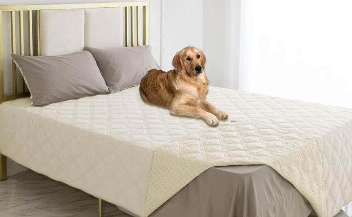 Waterproof Dog Bed Cover Pet Blanket with Anti-Slip Back for Furniture Bed Couch Sofa