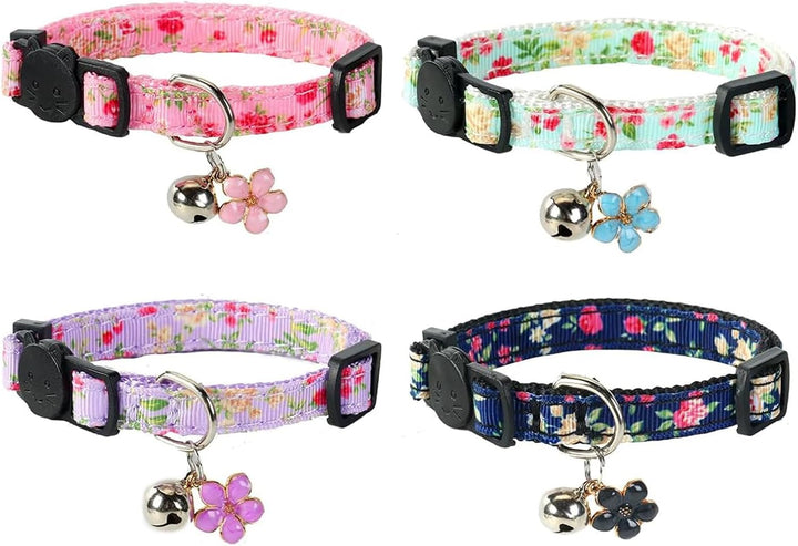 Cat Collars with Bells, Breakaway Kitten Collar, Cute Kitty Collar, Pet Supplies Accessories