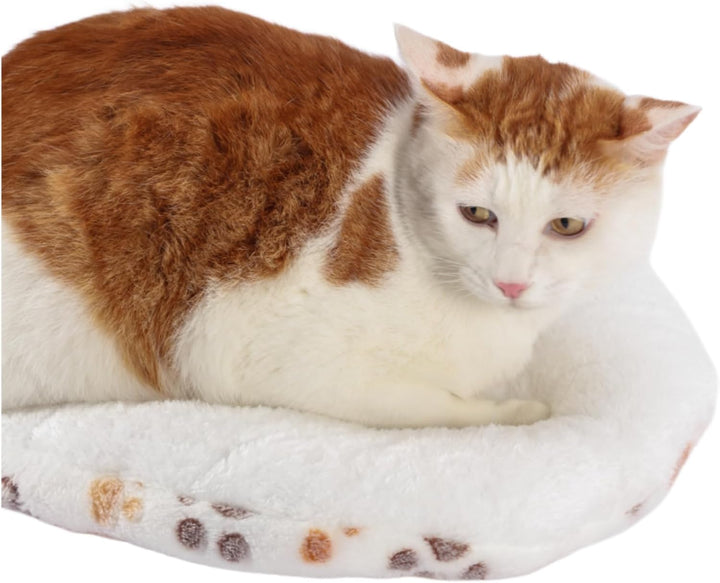 2-Pack 15“ round Soft Cat Kneading Pillow Cushion Bed for Cat Small Dog House Perch Shelf, Pad Padding for Cage Kennel