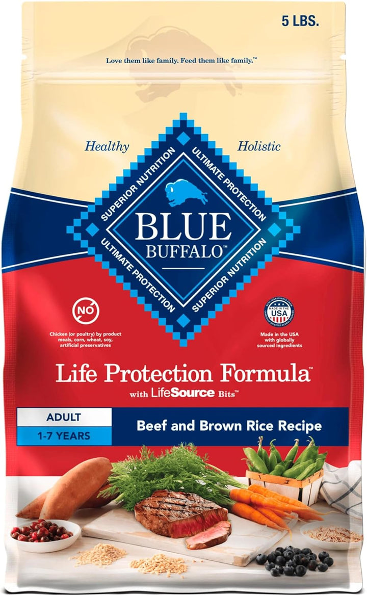 Life Protection Formula Natural Adult Small Breed Dry Dog Food, Chicken and Brown Rice 5-Lb Trial Size Bag