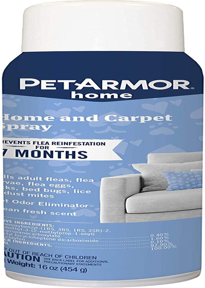 Home Carpet Powder for Fleas and Ticks, Protect Your Home from Fleas and Deodorizes Carpets, 16 Ounce