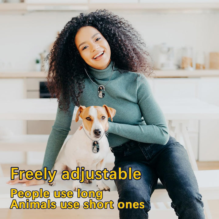 18 Pcs Sublimation Dog Tags Blanks,Sublimation Necklace Blank Metal Sublimation Tag Pendants Double Sided Blank Sublimation Tags,Dog Tag Chain Dog Tag Sublimation Blank Metal