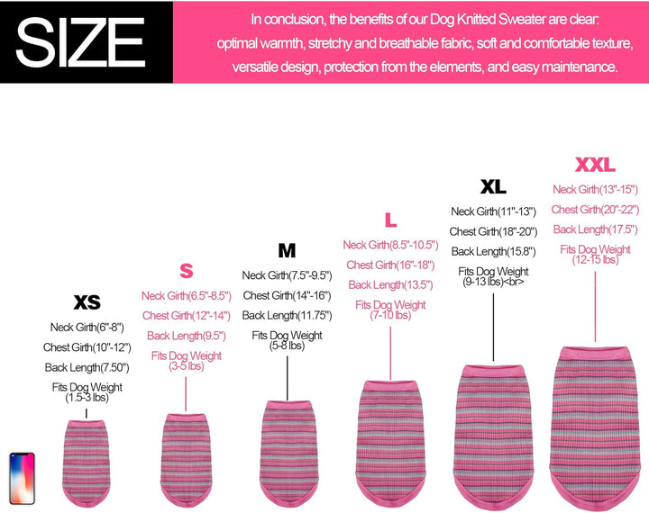 Elevate Your Pet'S Comfort and Fashion: Premium 100% Cotton Rib Dog Shirt Vest for Small Breeds like Chihuahuas, Yorkies, and Puppies .Year-Round Style with Tank-Style Puppy Attire Pink X-Small