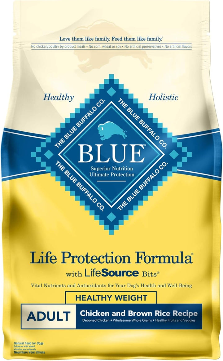 Life Protection Formula Natural Adult Small Breed Dry Dog Food, Chicken and Brown Rice 5-Lb Trial Size Bag
