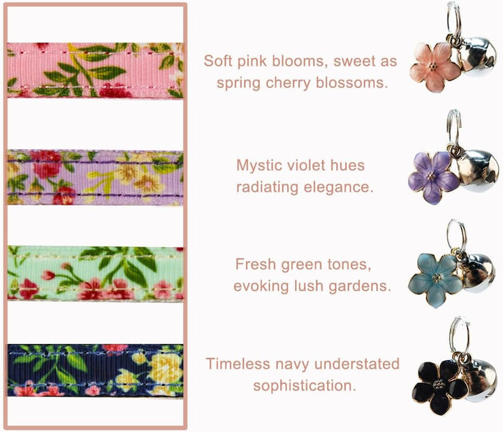 Cat Collars with Bells, Breakaway Kitten Collar, Cute Kitty Collar, Pet Supplies Accessories
