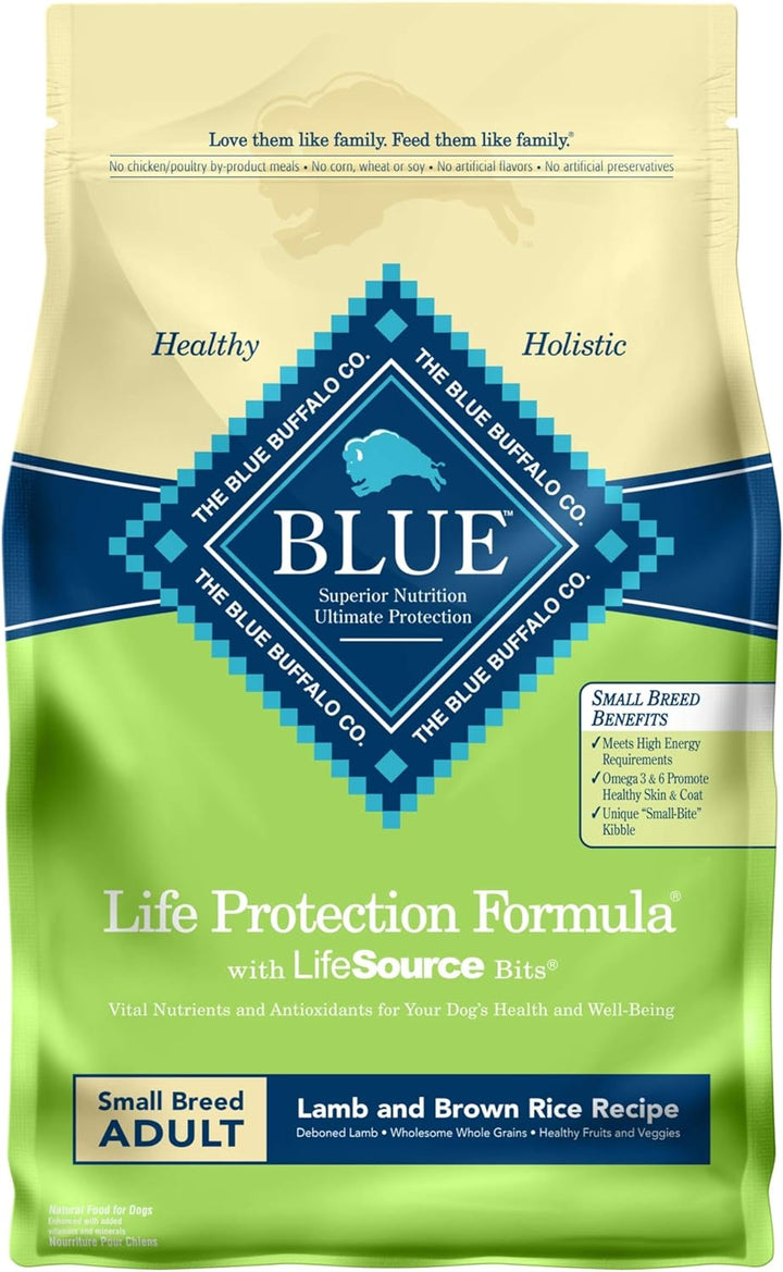 Life Protection Formula Natural Adult Small Breed Dry Dog Food, Chicken and Brown Rice 5-Lb Trial Size Bag