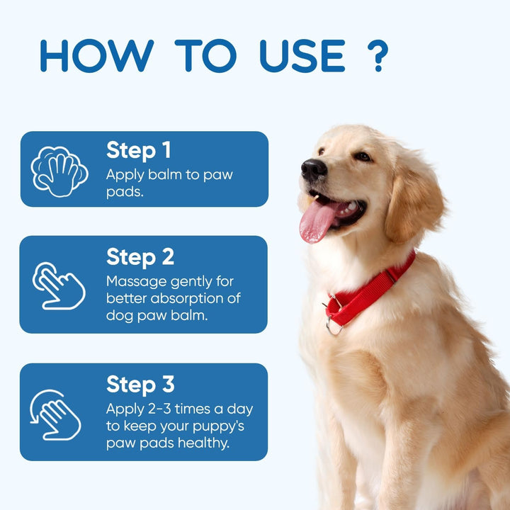 Dog Paw Balm - Paw Balm Dogs Lick Safe,Moisturizing & Soothing Paw & Nose Balm for Dogs,Healing Protection for Cracked Skin on Paws and Noses (2OZ)