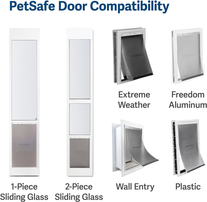 Original Replacement Flap - Doggie Door Vinyl Replacement Flap for Sliding Glass Pet Door - Durable & Made with Non-Toxic Materials - 16 7/8" H X 10 1/8" W - Large