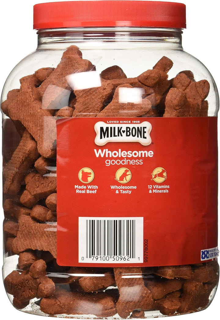 Milk Bone Soft & Chewy Dog Snacks (Beef & Filet Mignon Recipe) 37Oz