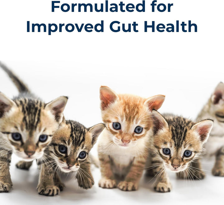 KMR Kitten Milk Replacer Liquid - 11 Oz, Pack of 4 - Ready-To-Feed Kitten Formula with Prebiotics, Probiotics & Vitamins for Kittens Newborn to Six Weeks Old - Easy to Digest