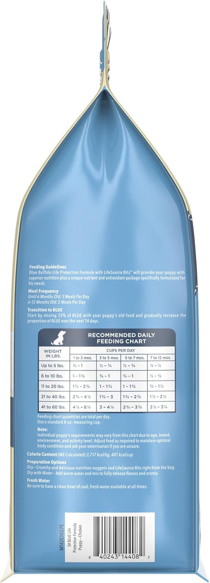 Life Protection Formula Puppy Dry Dog Food with DHA and ARA, Made with Natural Ingredients, Chicken & Brown Rice Recipe, 5-Lb Bag