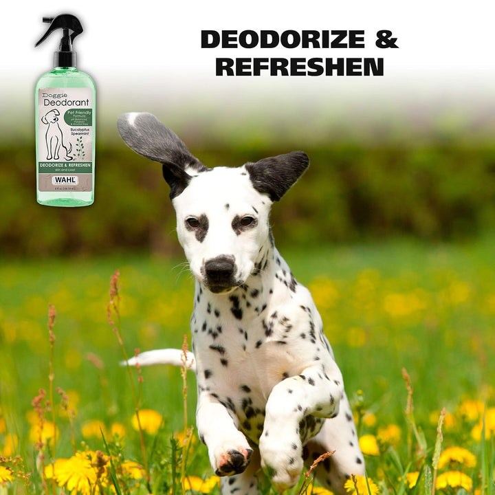 USA Deodorizing & Refreshing Pet Deodorant for Dogs - Eucalyptus & Spearmint Scent to Refresh the Skin and Coat - Model 820011A