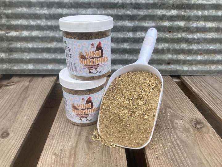 Vital Nutrients: Chicken Vitamins for Feed & Molting Supplement, Egg Booster, Poultry & Chicken Vitamins -  (1.5 Pounds)