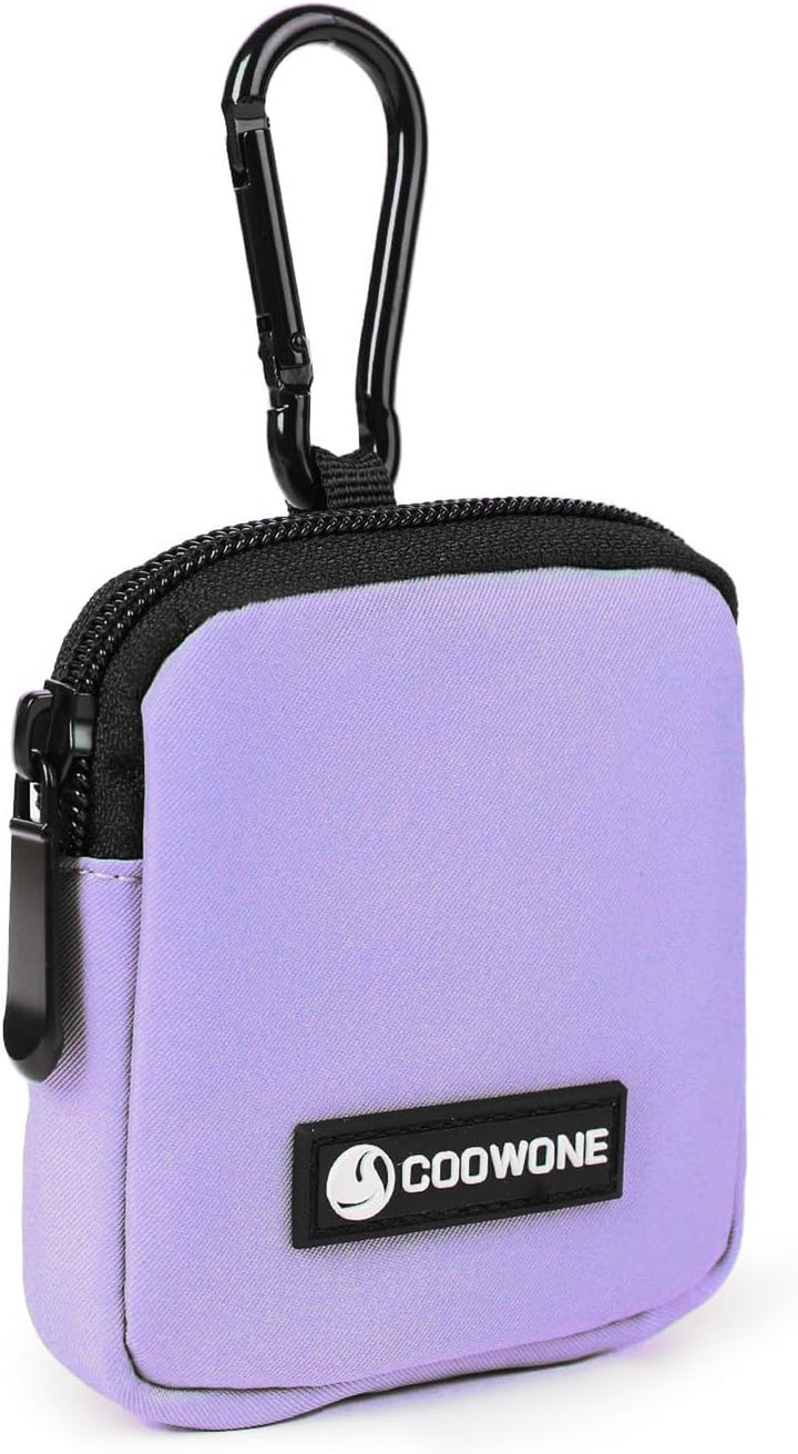 Waterproof Dog Treat Pouch, Dog Training Treat Pouch Built in Poop Bag Dispenser Adjustable Shoulder Bag (BLK) (BLK)