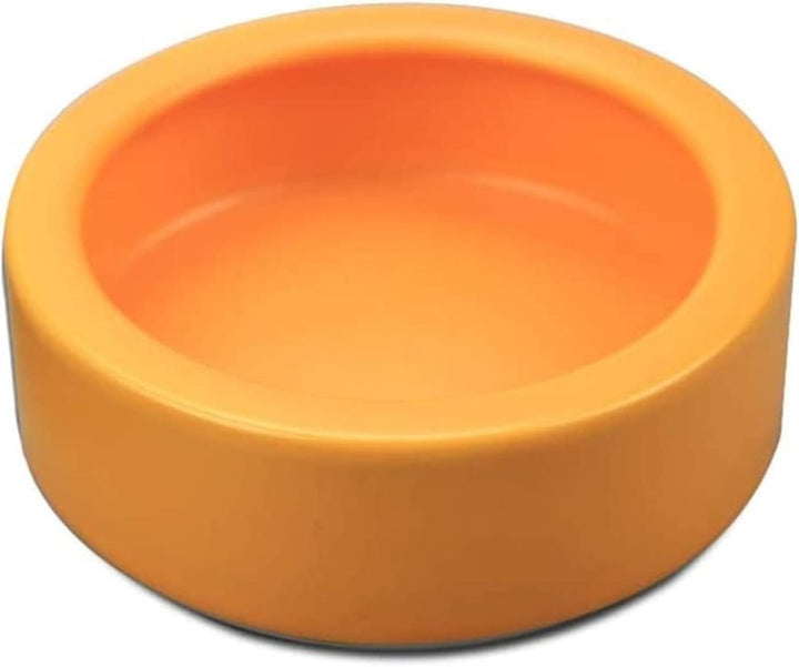 Reptile Food Dish Bowl, Worm Water Dish Small (2.75In) Lizard Gecko Ceramic Pet Bowl, Mealworms Bowls for Leopard Bearded Dragon Chameleon Hermit Crab Dubia Cricket Anti-Escape Superworm Feeder 2 Pack