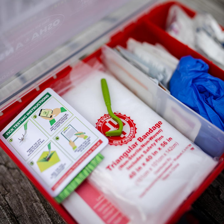 Tick Remover Value 3 Pack - Tick Remover Tools + Tick Identification Card - for Humans, Dogs & Cats (5)