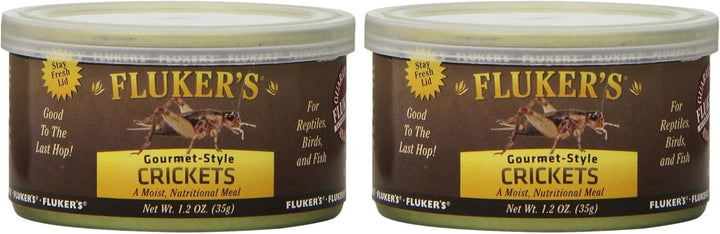 Gourmet Mealworms, Canned Food for Reptiles, Fish, Birds and Small Animals, 1.23 Oz
