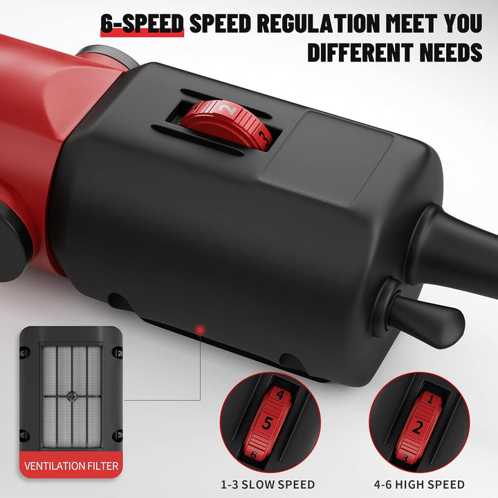 Sheep Clippers 600W, Professional Animal Shearing Machine, Farm Livestock Grooming Kit, Heavy Duty Electric Clippers for Thick Coat Animals (Sheep Clippers-600W)