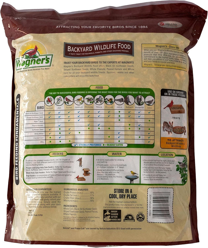 62046 Backyard Wildlife Food, 8-Pound Bag