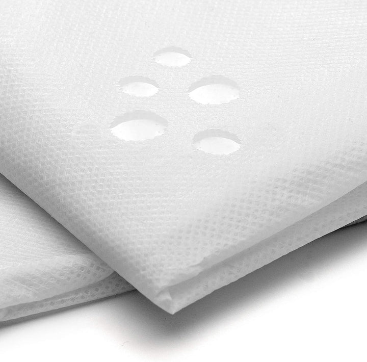 Dog Bed Liner Water-Resistant Contour Luxe Lounger Foam Mattress Protector Cover - White, Large