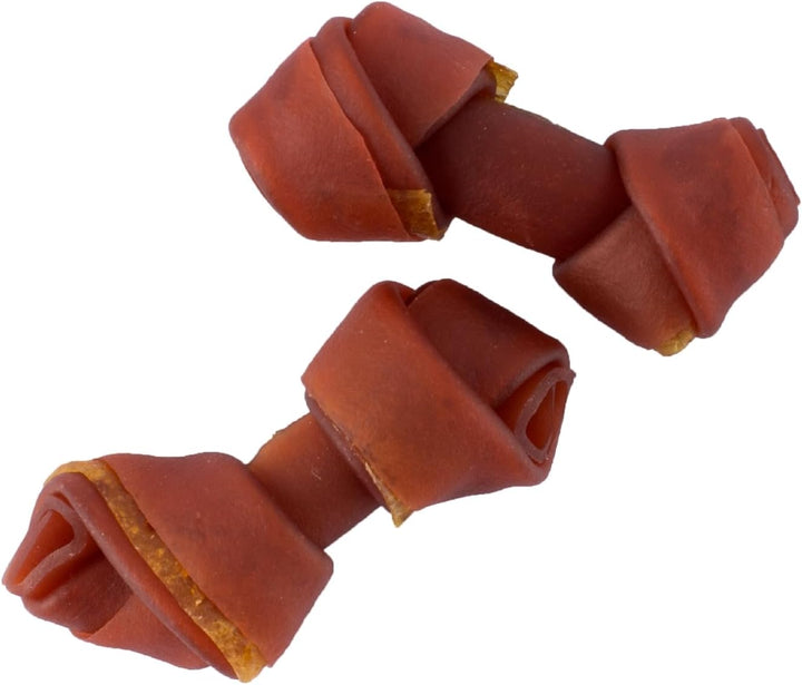 Mini Chews with Real Beef 24 Count, Rawhide-Free Chews for Dogs